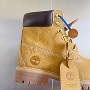 lv and timberland brown  - 4