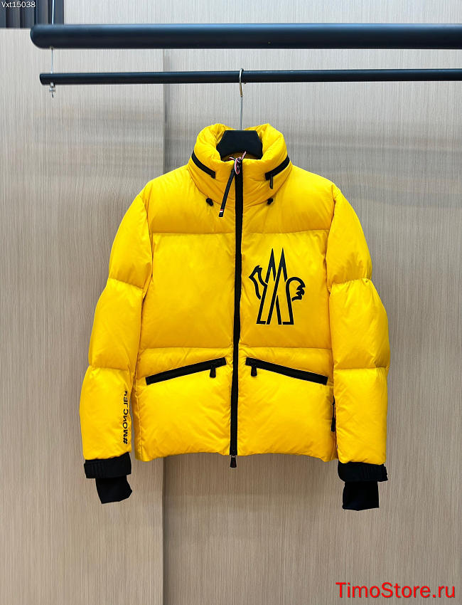 Moncler grenble down jacket yellow - 1