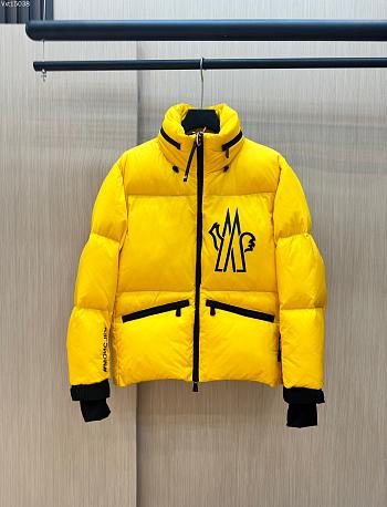 Moncler grenble down jacket yellow