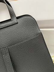 hermes halzan black silver hardware 25cm - 2