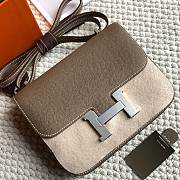 hermes Constance 18cm Elephant Gray - 4