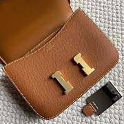 hermes Constance 18cm golden brown - 2