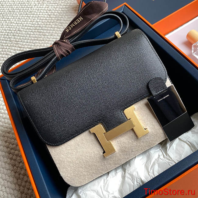 hermes Constance 18cm black - 1