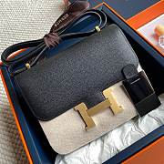 hermes Constance 18cm black - 1