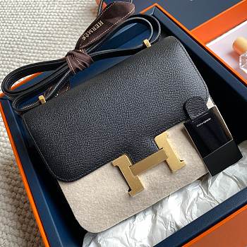 hermes Constance 18cm black