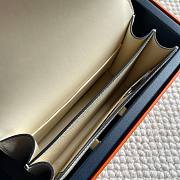 hermes Constance 18cm cream white - 4