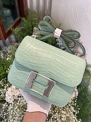hermes Constance 18cm mint green - 1