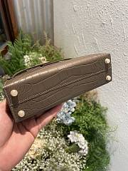 hermes kelly 18cm brown - 4