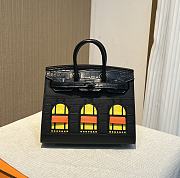 herme birkin house black 20cm - 1
