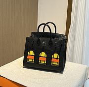 herme birkin house black 20cm - 4