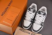 LOUIS VUITTON Trainer grey white printing 61 - 2