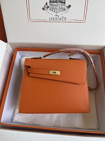 hermes kelly endesordre orange 25cm