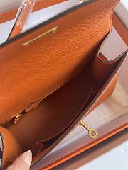 hermes kelly endesordre orange 25cm - 2