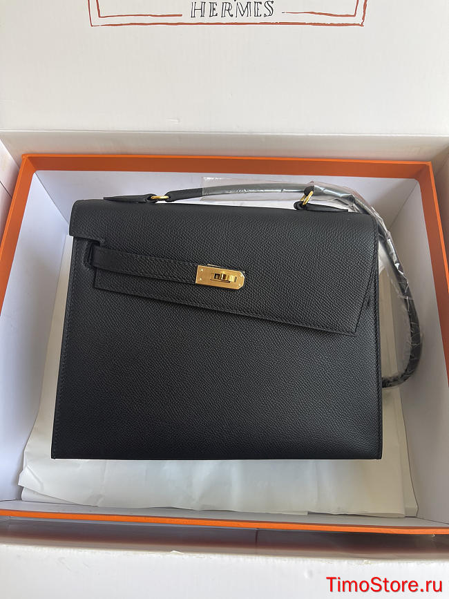 hermes kelly endesordre black 25cm - 1