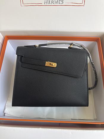 hermes kelly endesordre black 25cm