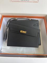 hermes kelly endesordre black 25cm - 3