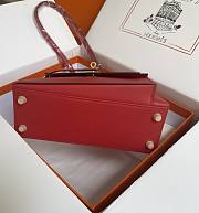 hermes kelly endesordre red 25cm - 4