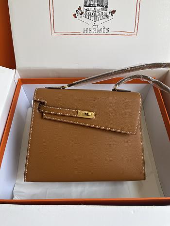 hermes kelly endesordre golden brown 25cm