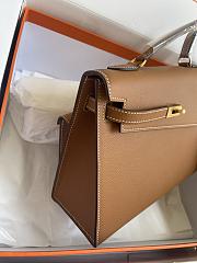 hermes kelly endesordre golden brown 25cm - 4
