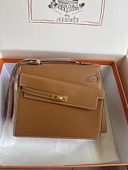 hermes kelly endesordre golden brown 25cm - 2