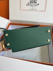 hermes kelly endesordre Malachite Green 25cm - 4