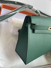 hermes kelly endesordre Malachite Green 25cm - 2