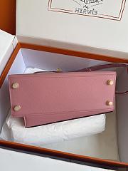 hermes kelly endesordre light pink 25cm - 5