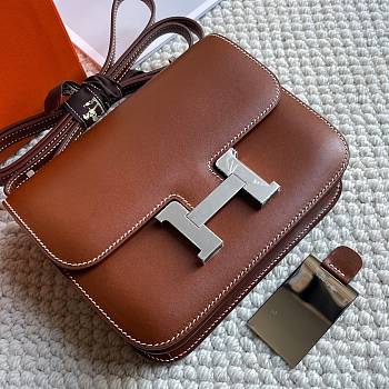 hermes Constance 18cm brown