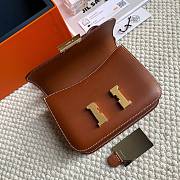 hermes Constance 18cm brown - 4