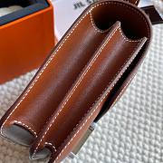 hermes Constance 18cm brown - 5