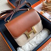 hermes Constance 18cm brown - 3