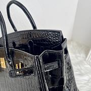 hermes birkin Alligator 25cm black （special price） - 5