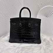 hermes birkin Alligator 25cm black （special price） - 2