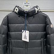 moncler down jacket  black and white - 2