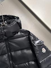 Moncler down jacket black for  - 4
