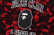 BAPE X FAZE CLAN FULL ZIP HOODIE - 2