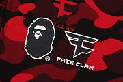 BAPE X FAZE CLAN FULL ZIP HOODIE - 3