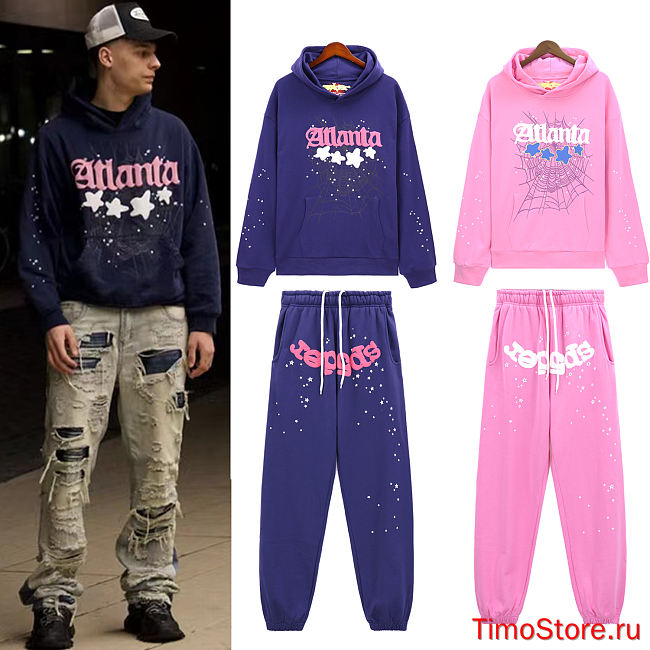 Sp5der hoodie set 4 color 8151 - 1