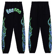 Sp5der American trend Logan celebrity style high street hip-hop suit street hooded sweatshirt sweatpants autumn and winter suit - 2