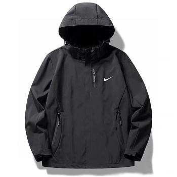Nike outdoor functional style stand collar hooded jacket