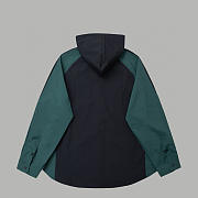 balenciaga Windbreaker black and green - 2
