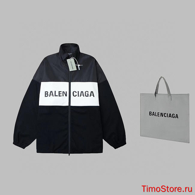balenciaga Windbreaker black - 1