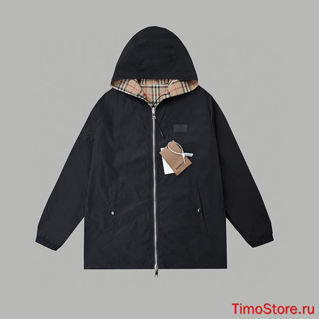 Burberry double-faced trench coat - 1