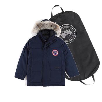 CANADA GOOSE down jacket dark blue