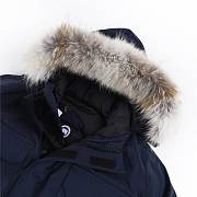 CANADA GOOSE down jacket dark blue - 3