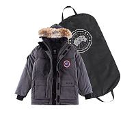 CANADA GOOSE down jacket dark grey - 1