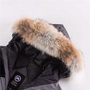 CANADA GOOSE down jacket dark grey - 4