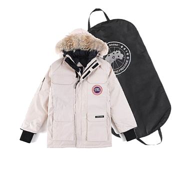 CANADA GOOSE down jacket white