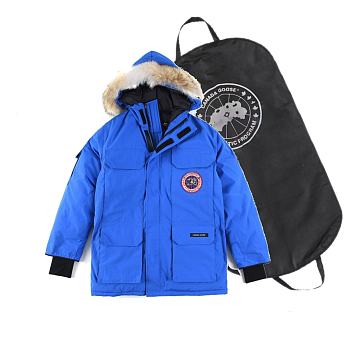 CANADA GOOSE down jacket blue