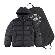 CANADA GOOSE down jacket black no fur - 1